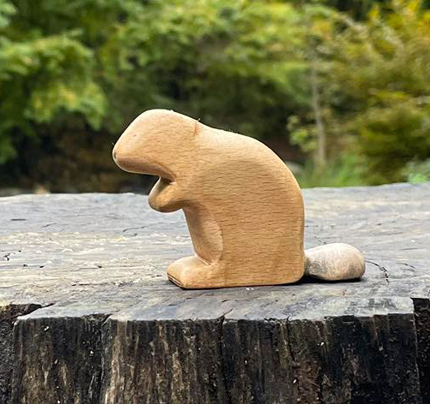 Wooden Beaver Toy