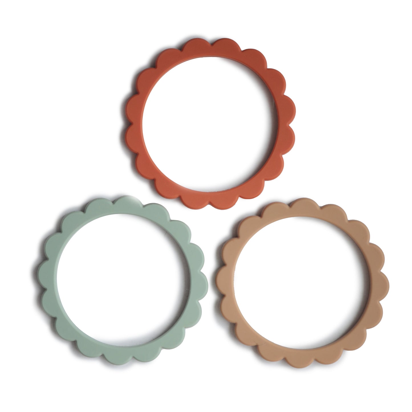 Silicone Flower Teether Bracelets