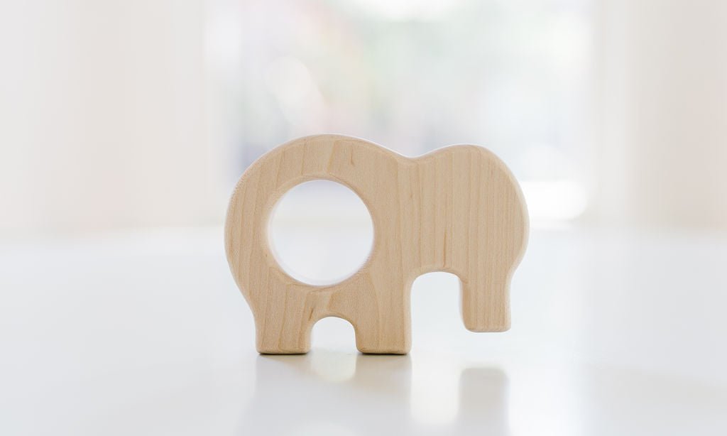 Elephant Wooden Grasping Toy