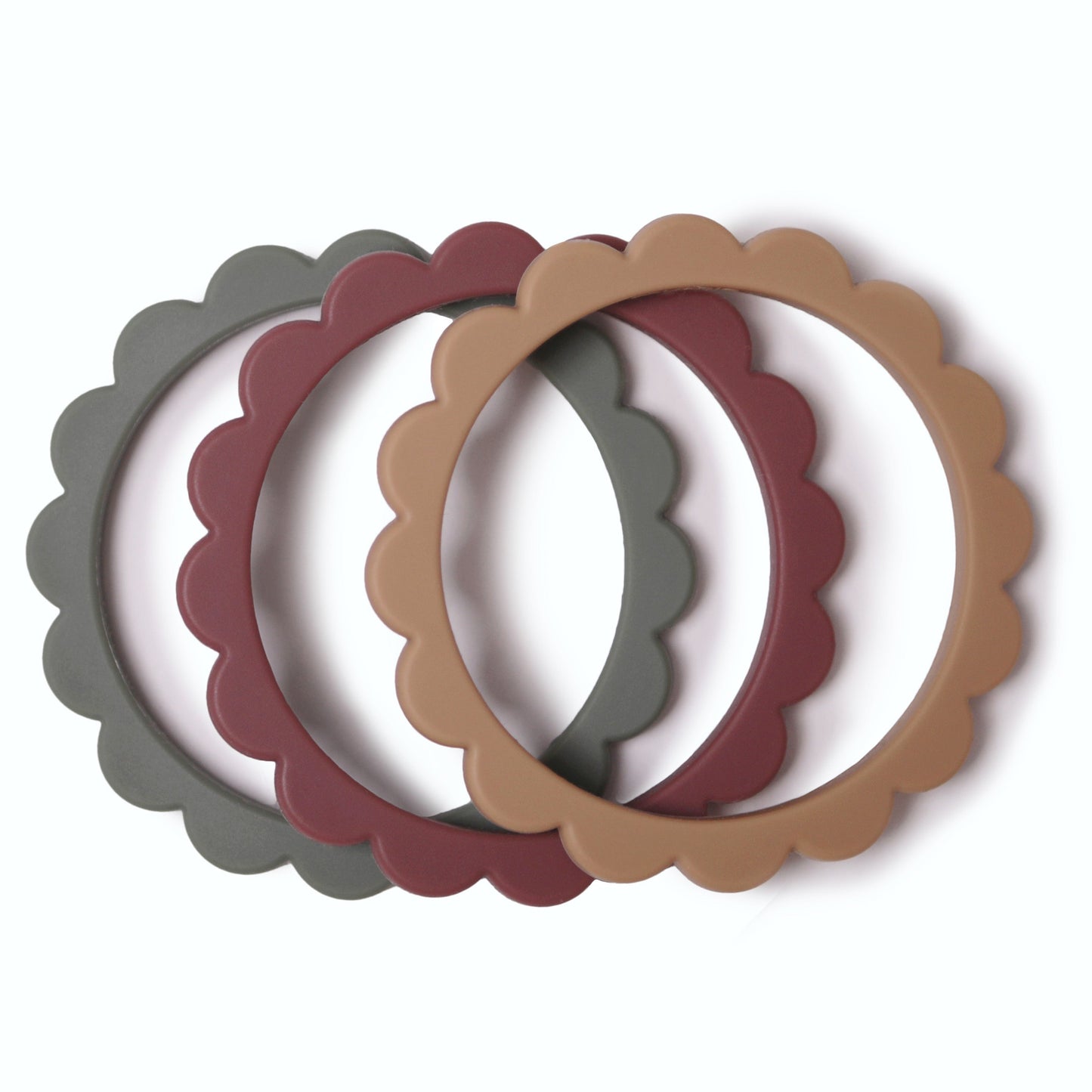 Silicone Flower Teether Bracelets