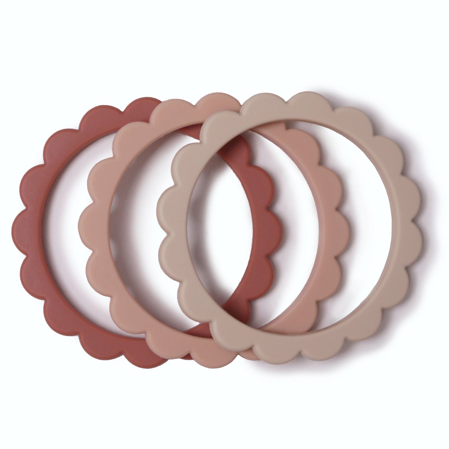 Silicone Flower Teether Bracelets