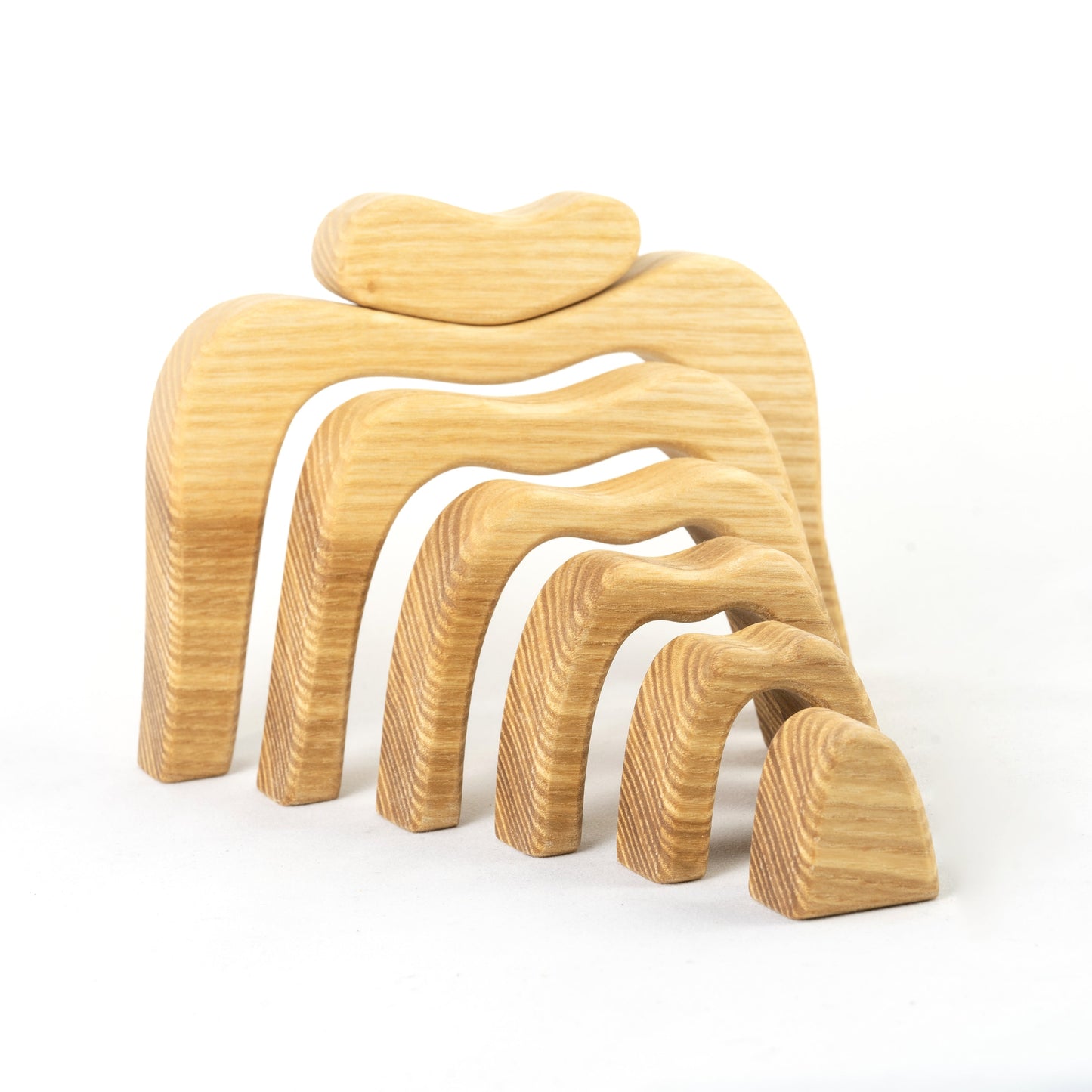 Natural Caves Wooden Stacking Toy
