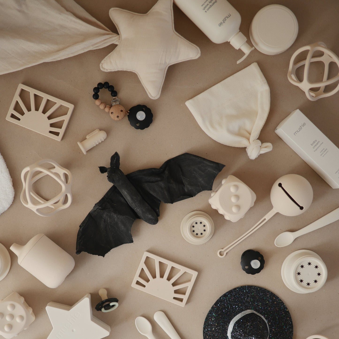 Organic Cotton Star Lovey Blanket
