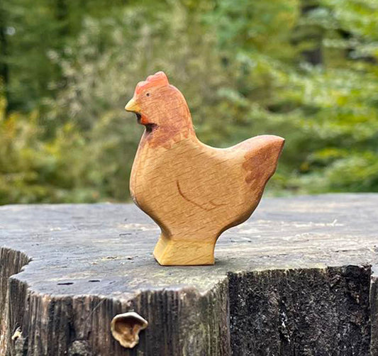 Wooden Hen Toy