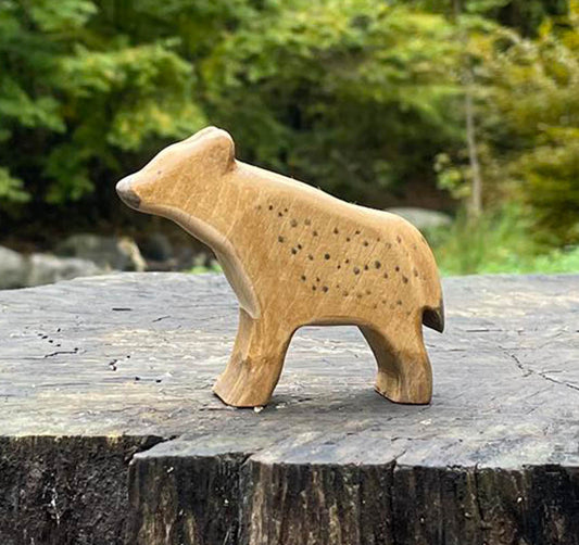Wooden Hyena Toy