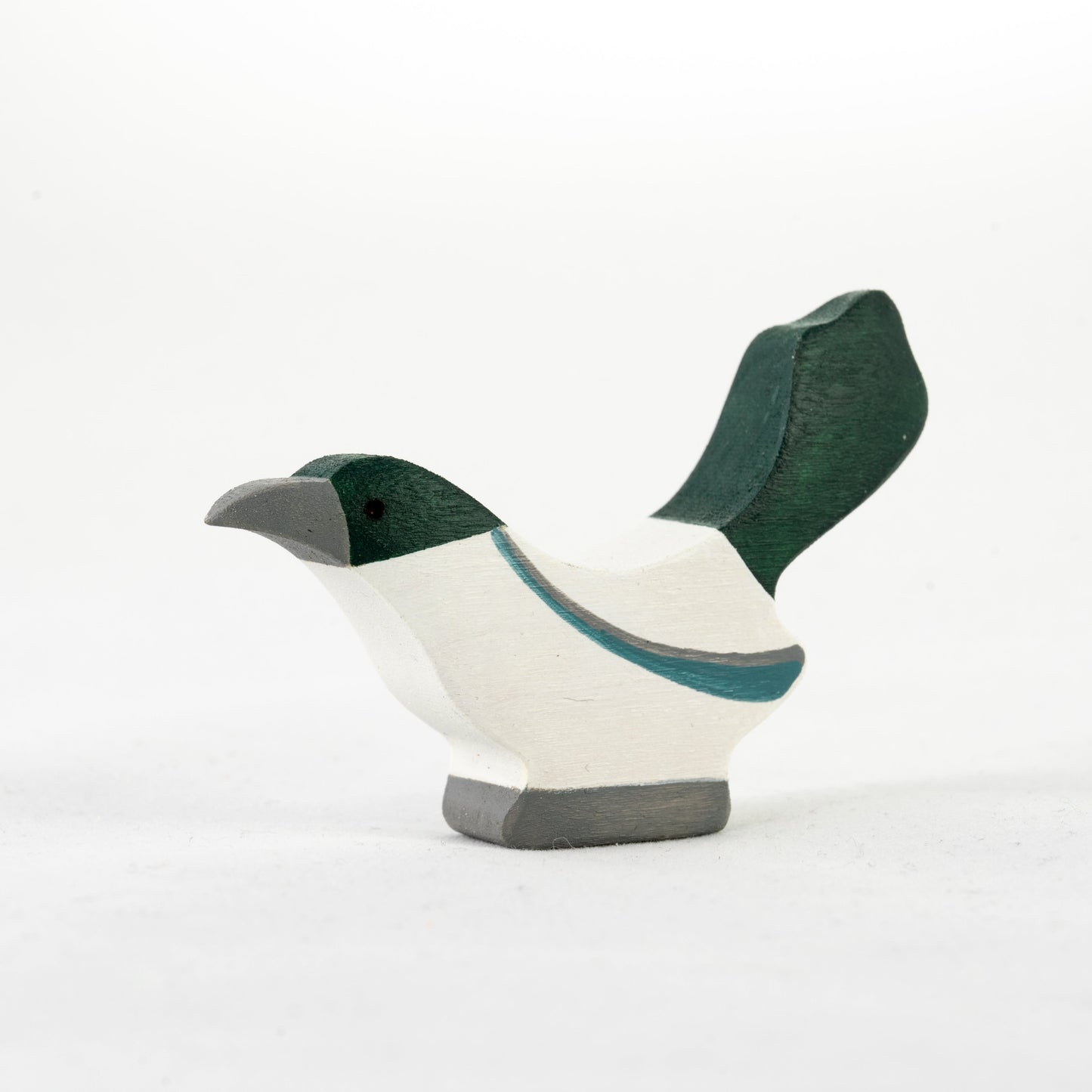 Waldorf Wooden Birds Set painted- 7 pieces