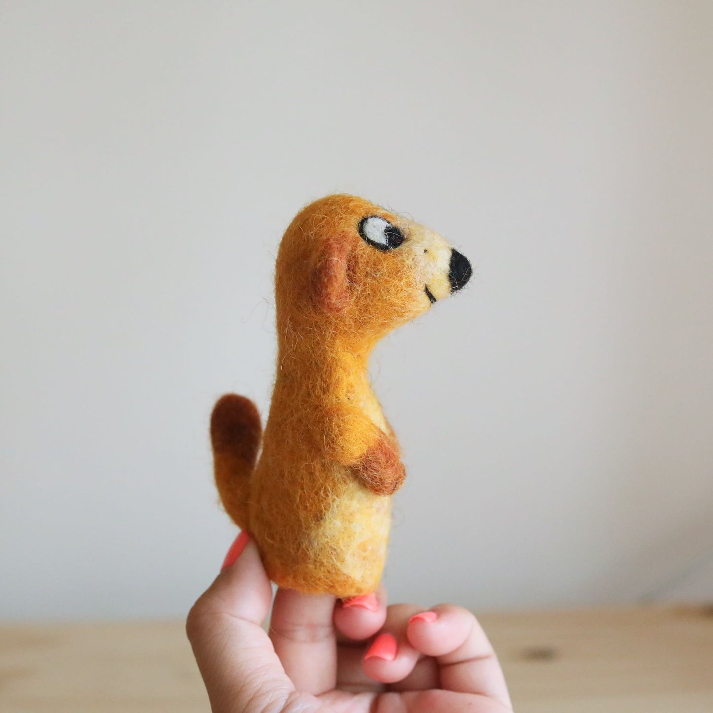 Meerkat Finger Puppet