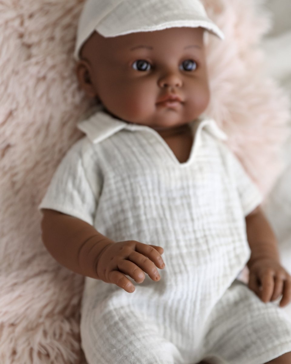 Minikane Doll | 18" Bambini Boy Doll Augustin (Fully Clothed)
