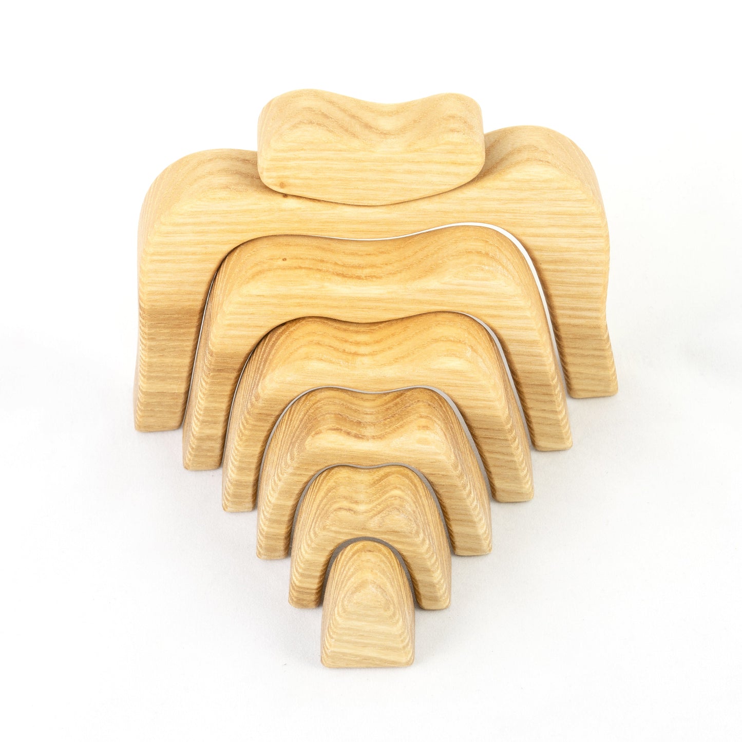 Natural Caves Wooden Stacking Toy