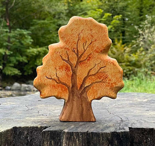 Wooden Oak Tree-Autumn Toy
