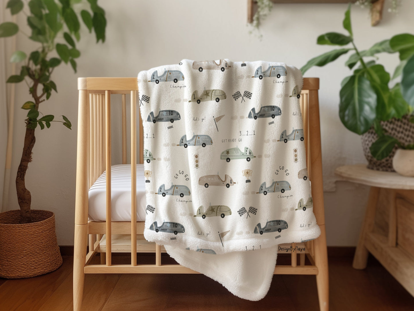 Baby Animals - Vintage Baby Blanket