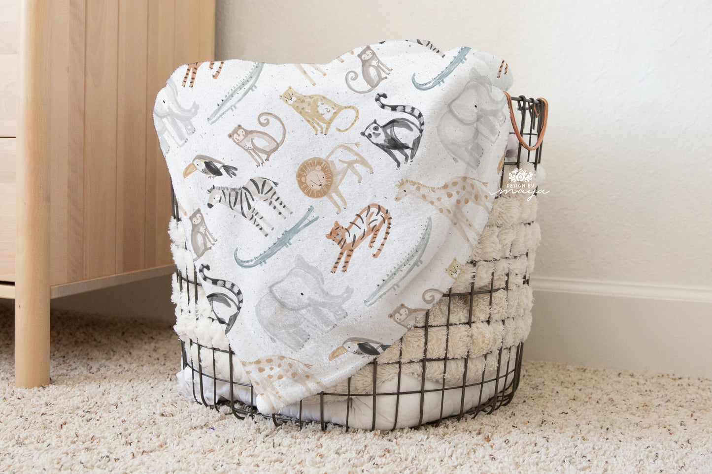 Baby Dogs - Vintage Baby Blanket