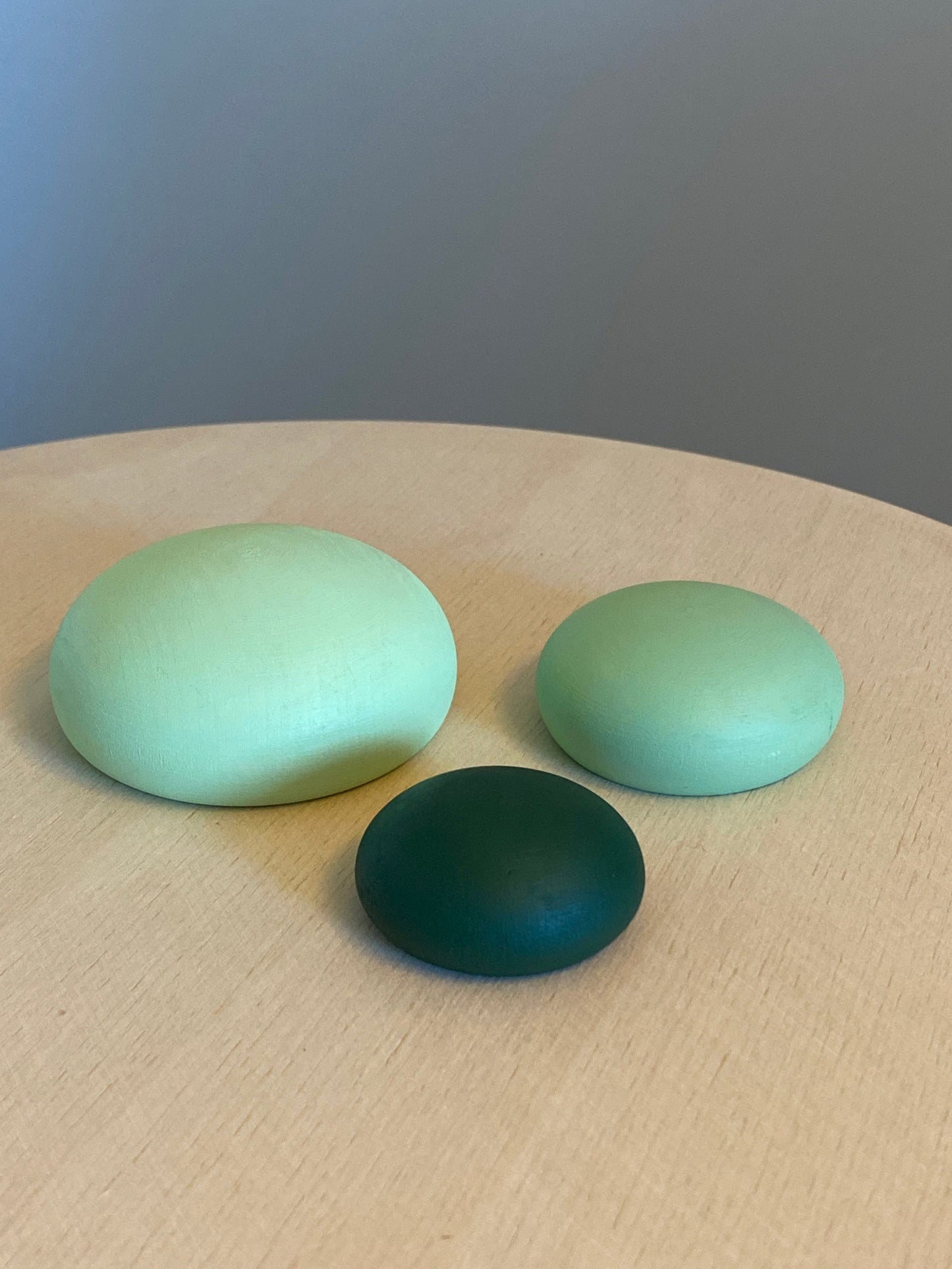 Wooden Stacking Pebbles