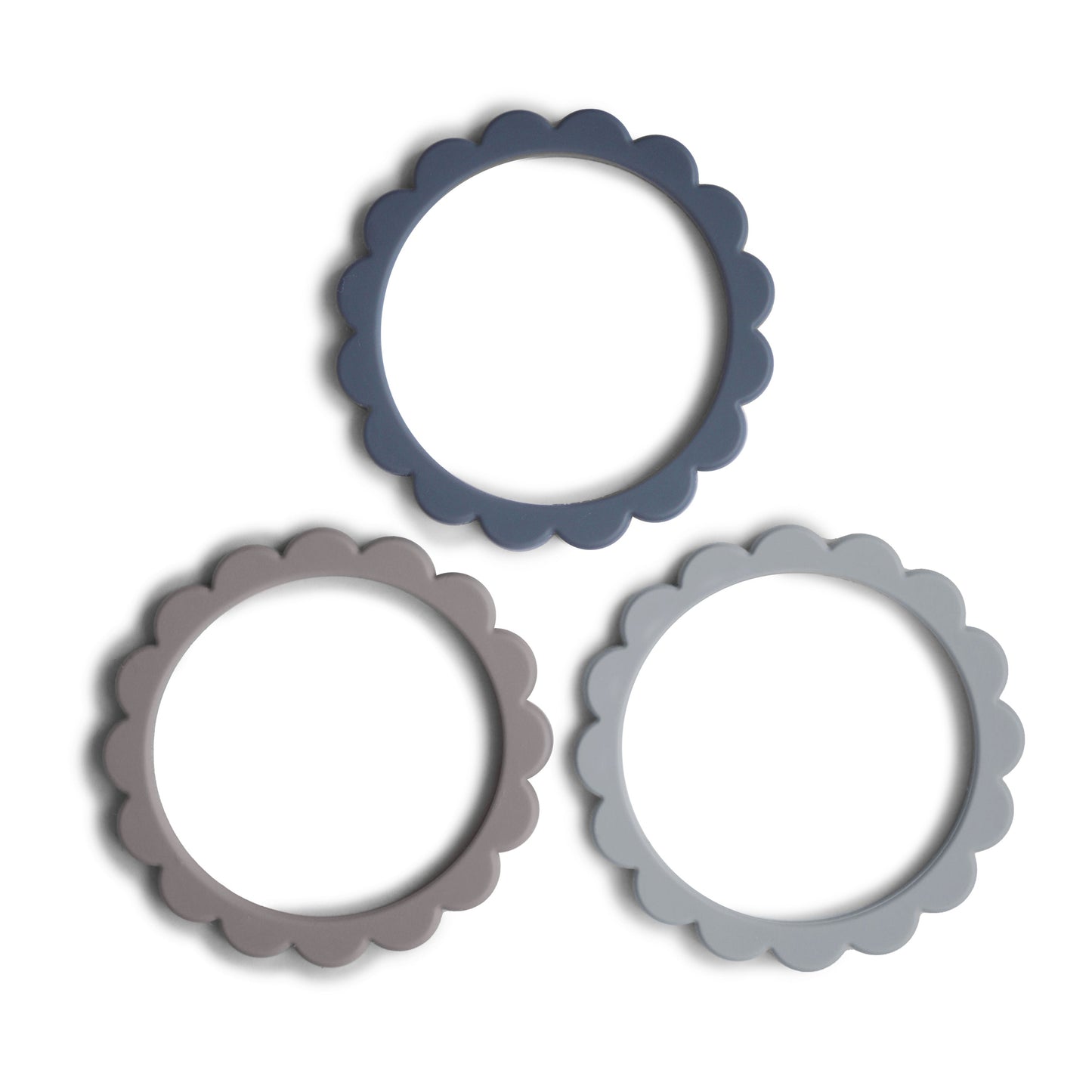 Silicone Flower Teether Bracelets