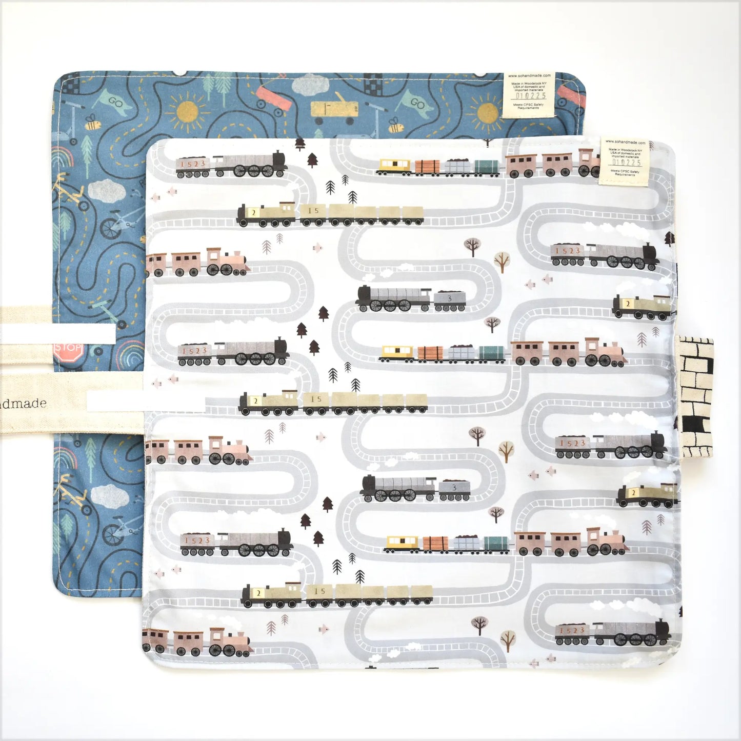 Train Play Mat for Toddlers – Portable Tracks for Travel