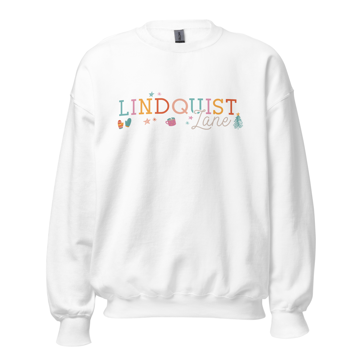 Unisex Lindquist Lane Sweatshirt with Winter Branding
