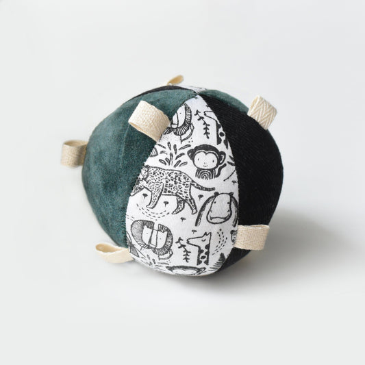 Infant Montessori Ball with Rattle