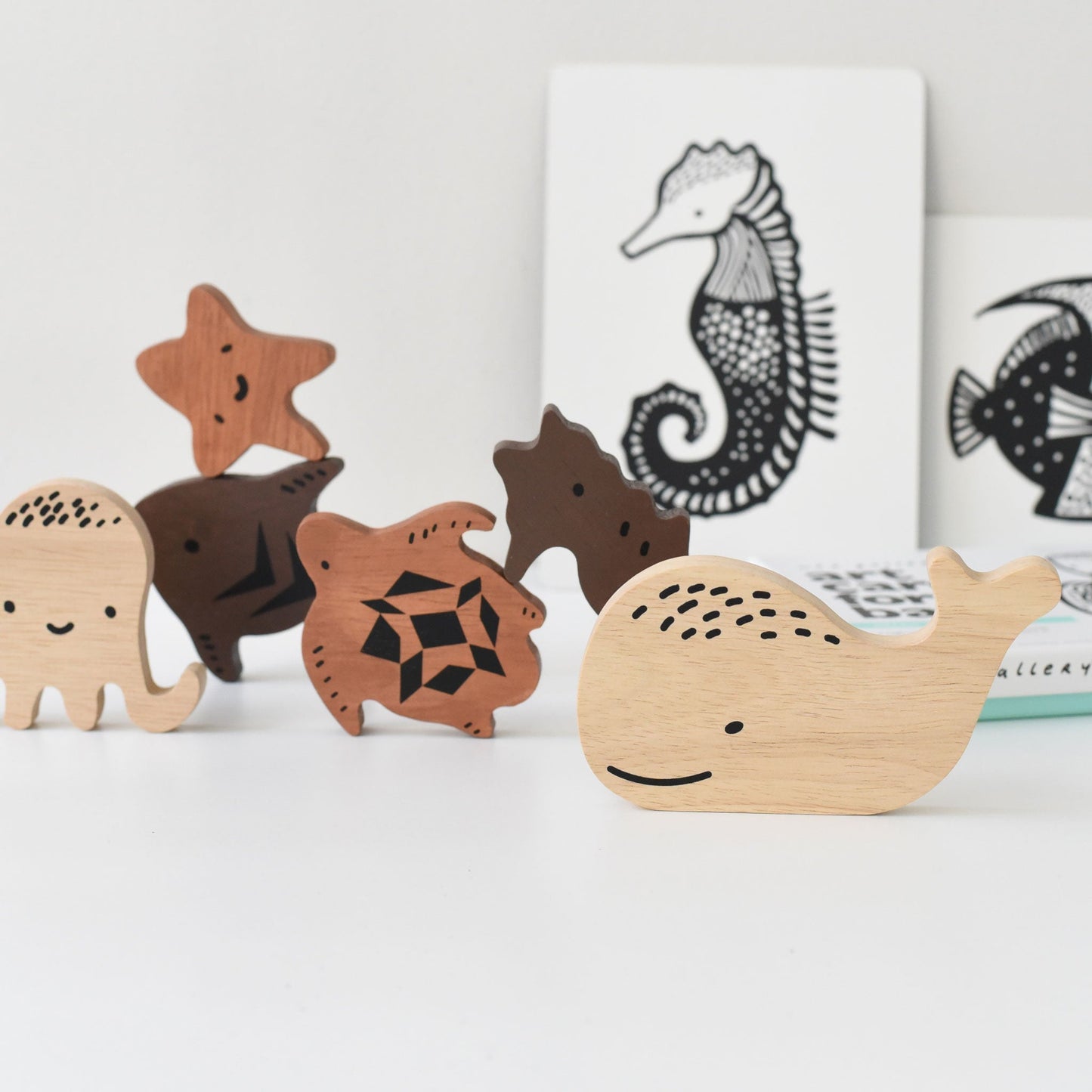 Wooden Puzzle - Ocean Animals