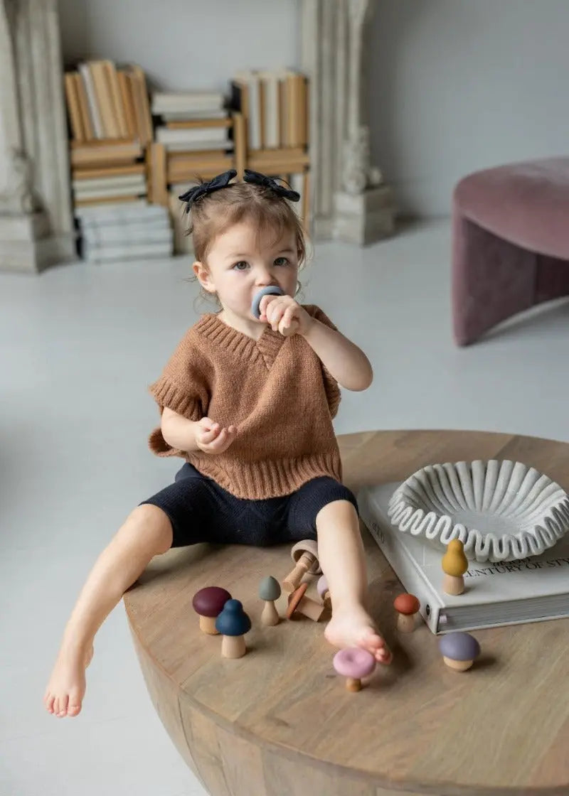 Mushroom Mix & Match Toy – 24pc | LYTL®️