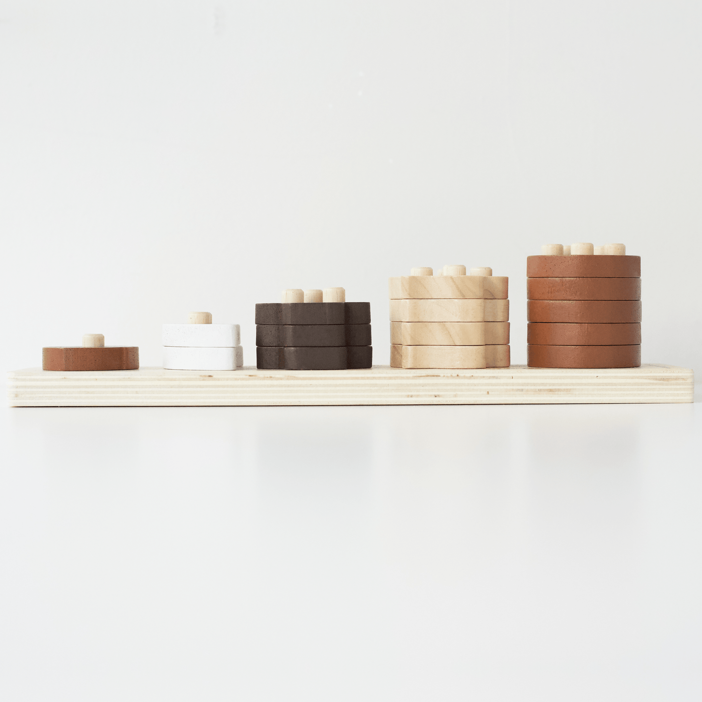 Count and Stack Wooden Toy