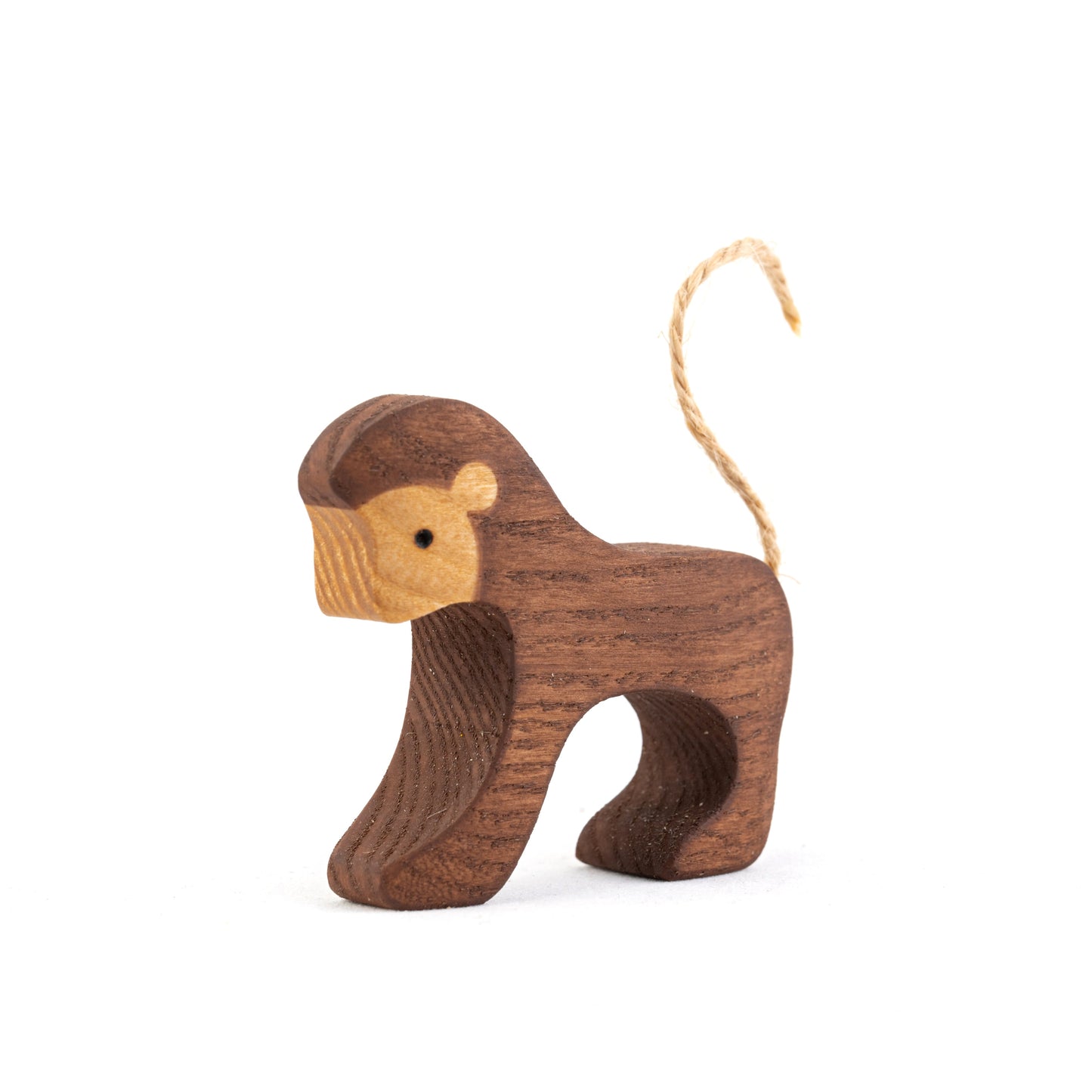 Waldorf Monkey Wooden Figurine