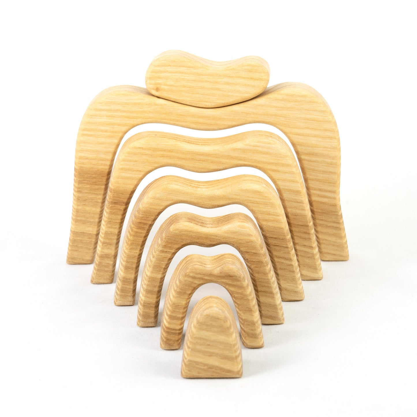 Natural Caves Wooden Stacking Toy