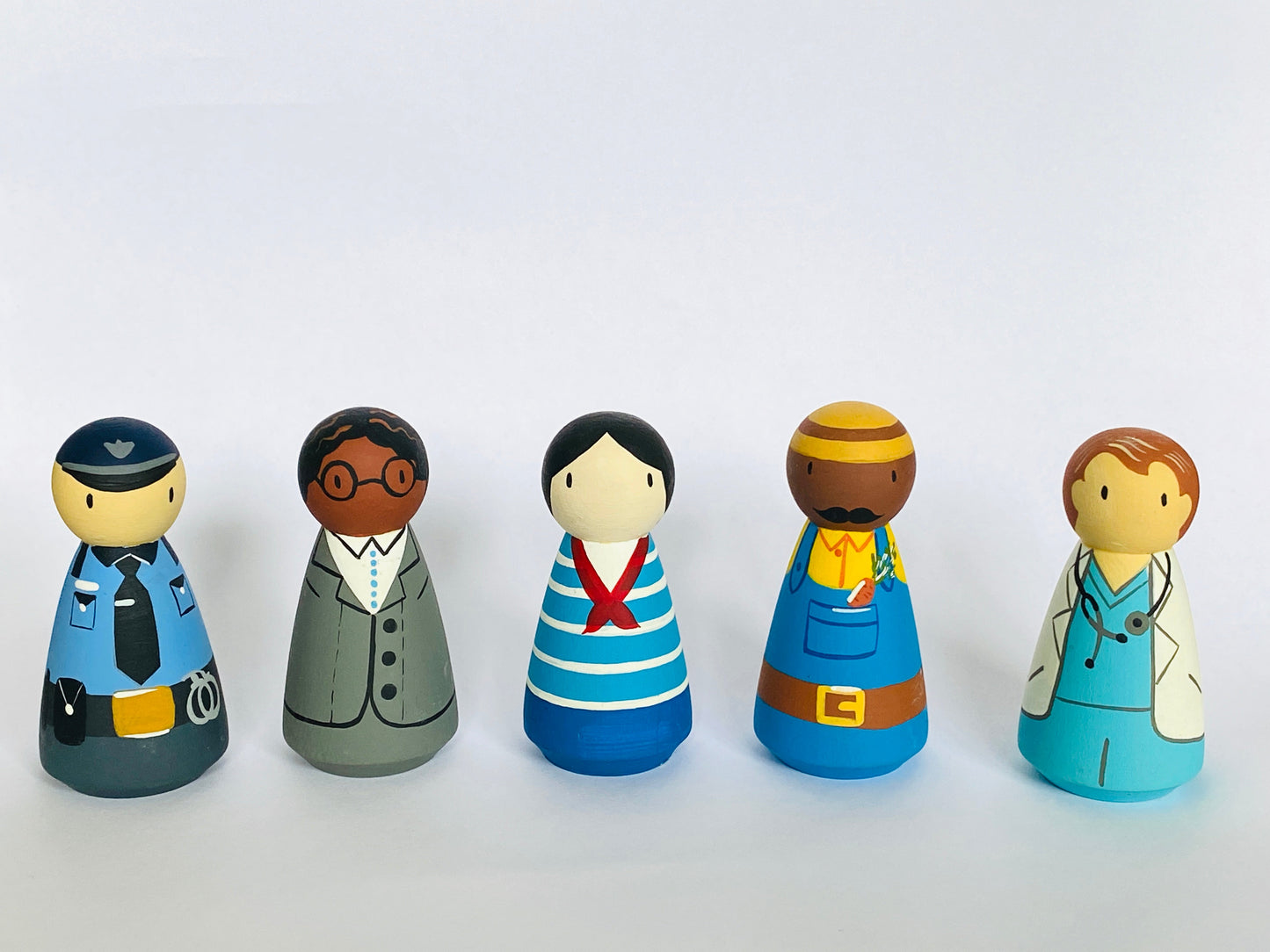 Wooden Peg Dolls Professional