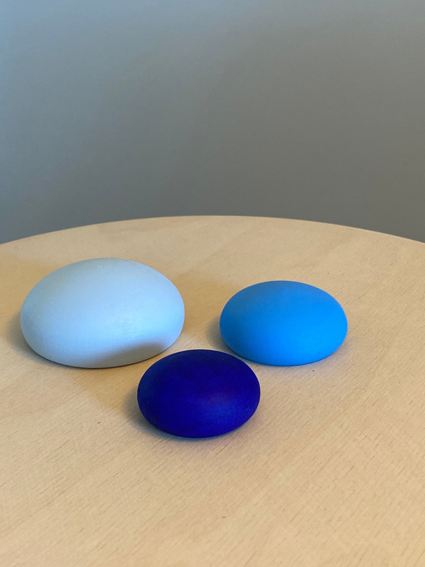 Wooden Stacking Pebbles