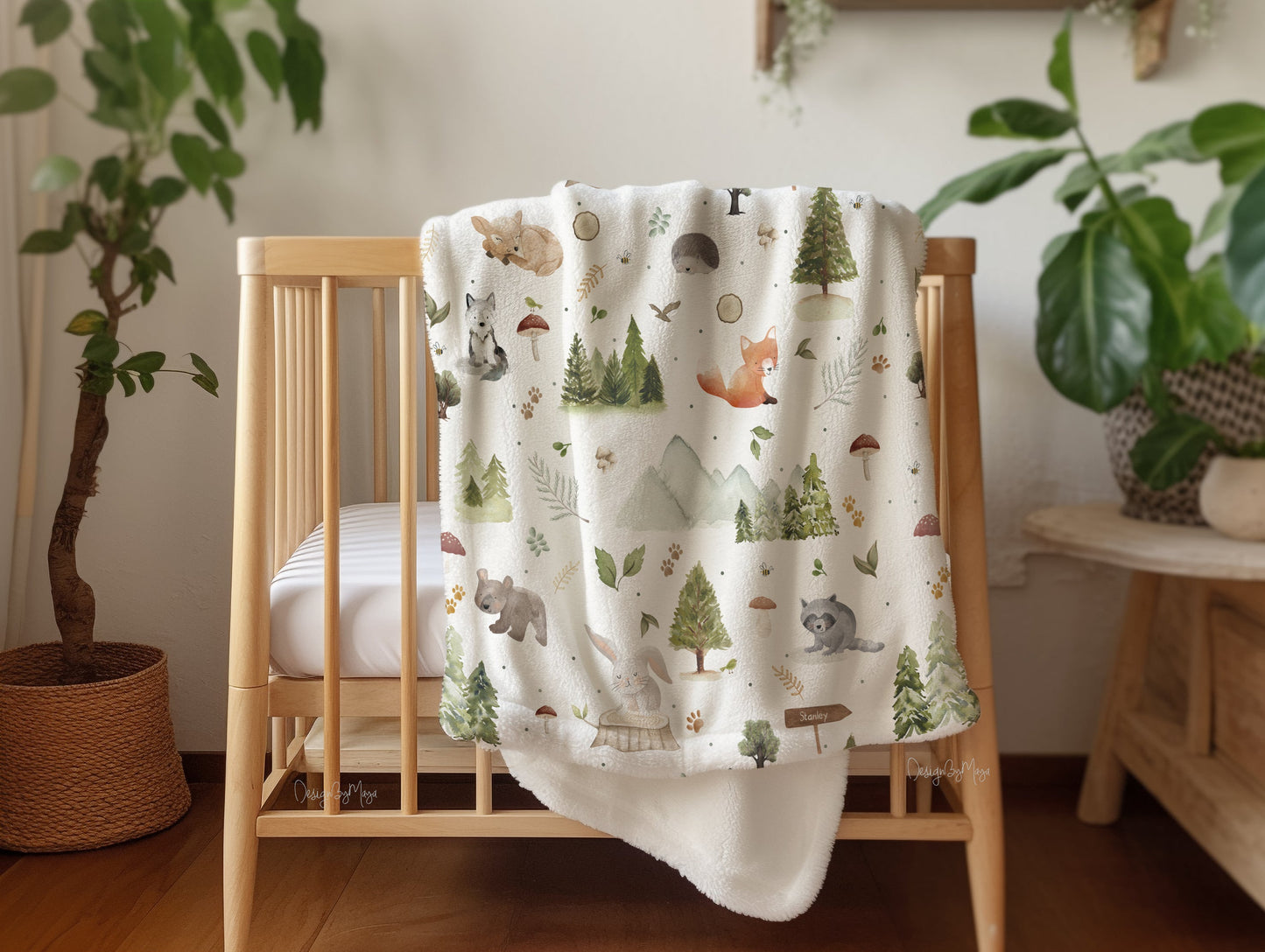 Baby Dogs - Vintage Baby Blanket